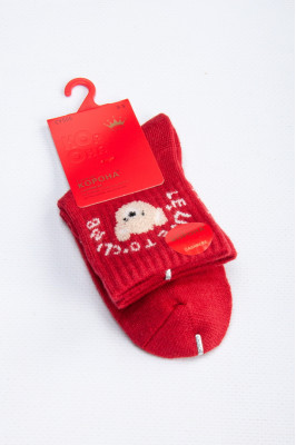 Шкарпетки дитячі новорічні кашемір